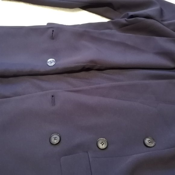 Forever 21, navy blue double-breasted blazer - Picture 8 of 13